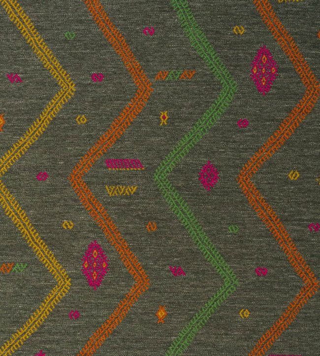 Diego Fabric by Andrew Martin Charcoal