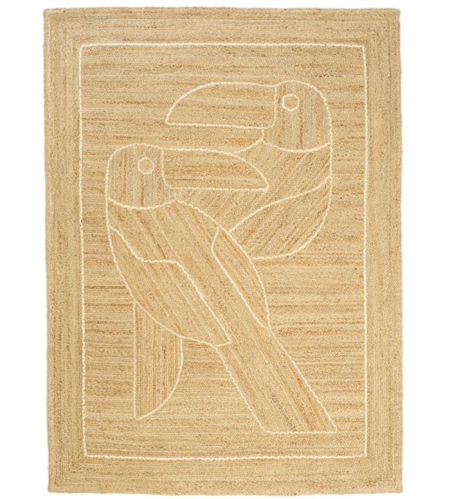 Elitis Diego et Frida rug Naturel TA-128-05-05 Naturel