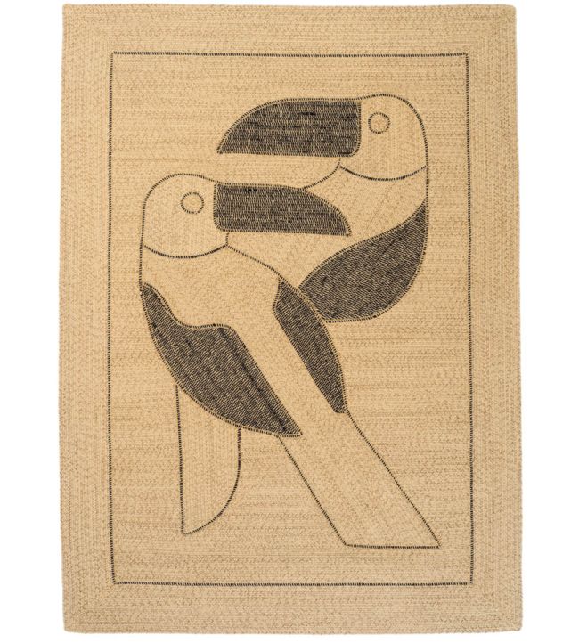 Elitis Diego et Frida Outdoor rug Natural black TA-128-81-05 Natural black