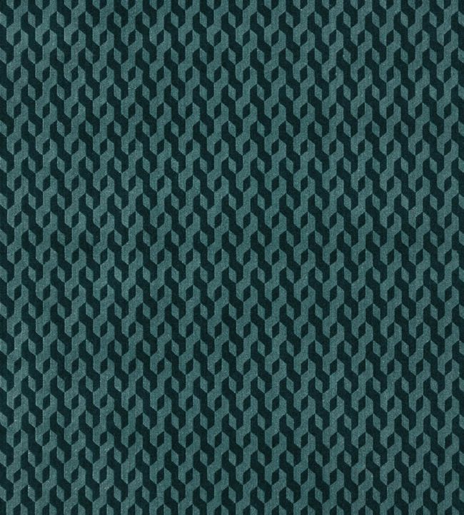 Dione Fabric by Kai Teal