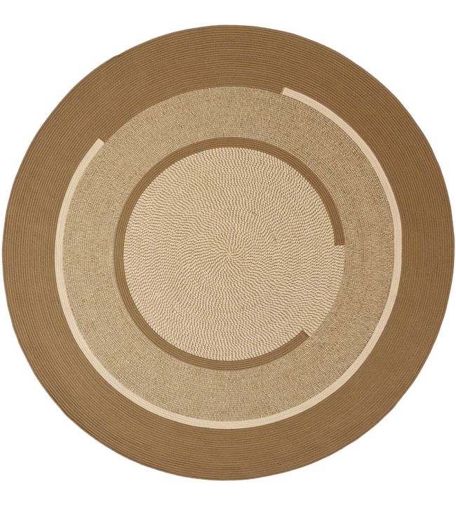 Elitis Disco Round rug Noisette TA-113-79-08 Noisette