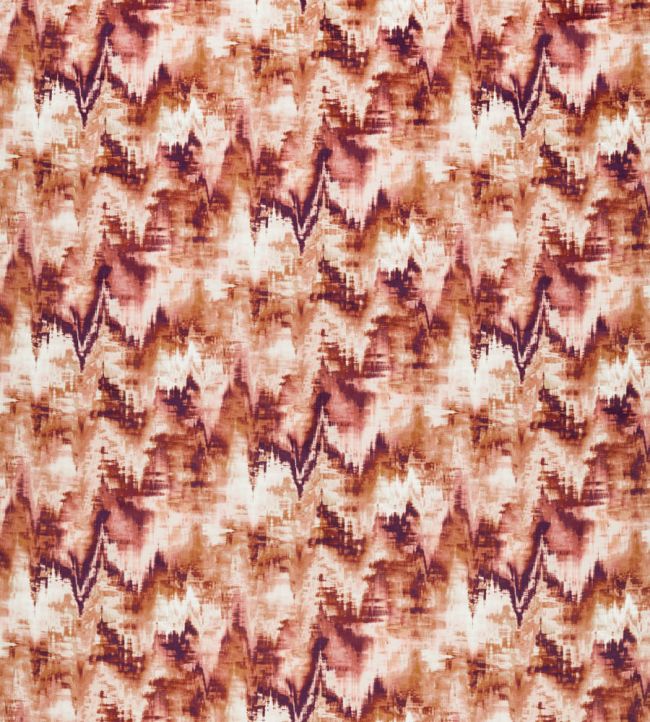 Distortion Fabric by Harlequin Rosewood Clay