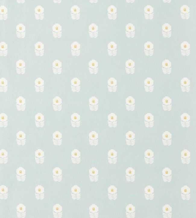 Ditsy Daisy Wallpaper by Scion Powder Blue