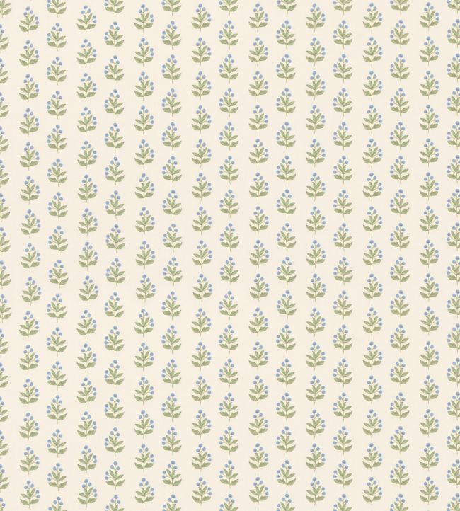 Ditsy Fabric by George & Minnie Periwinkle/Forest