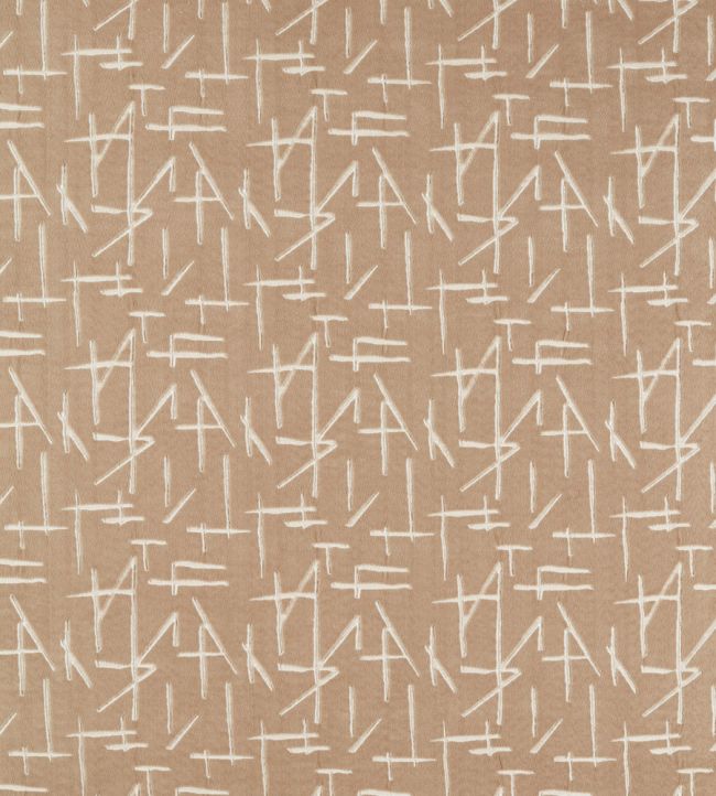 Dolmens Velvet Fabric by Harlequin Sandstone