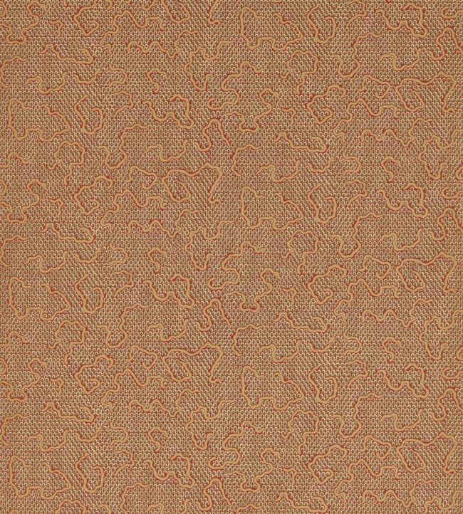 Domino Paper Wallpaper by Zoffany Russet