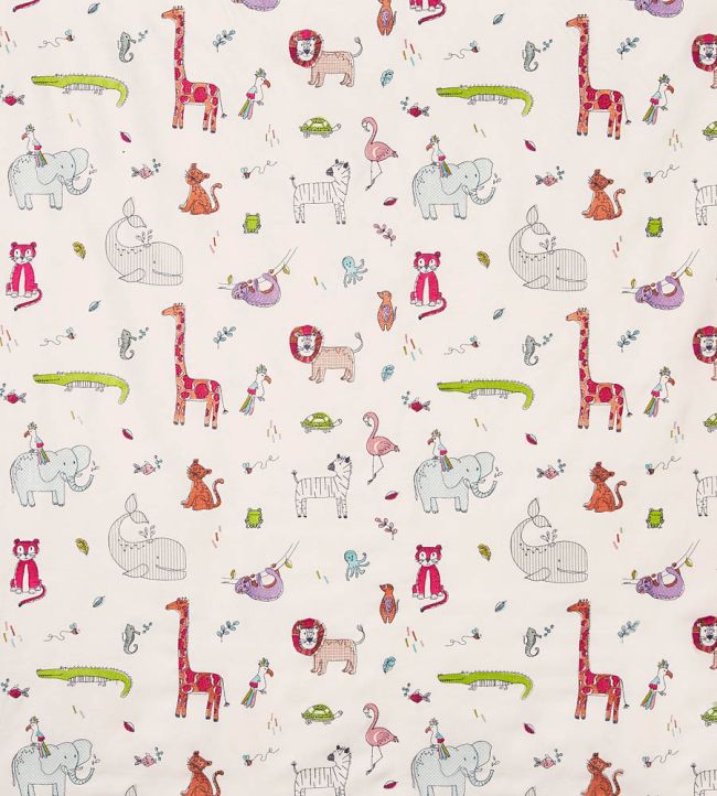 Doodle Fabric by Prestigious Textiles Rainbow