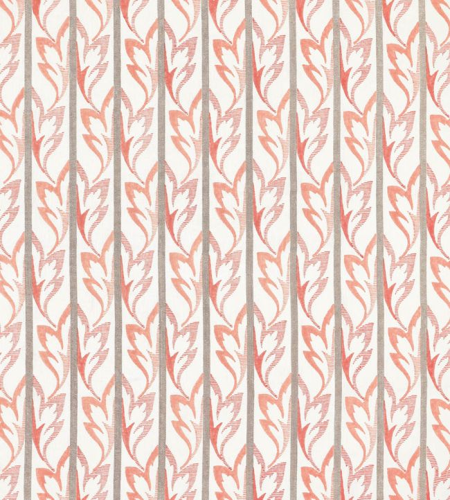 Dora Fabric by Nina Campbell Coral