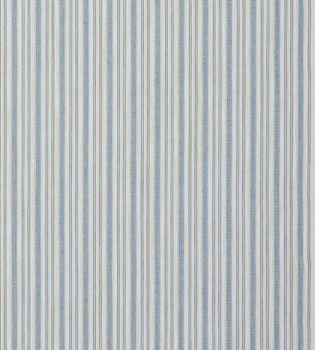 Dorney Stripe Fabric by Colefax and Fowler Blue