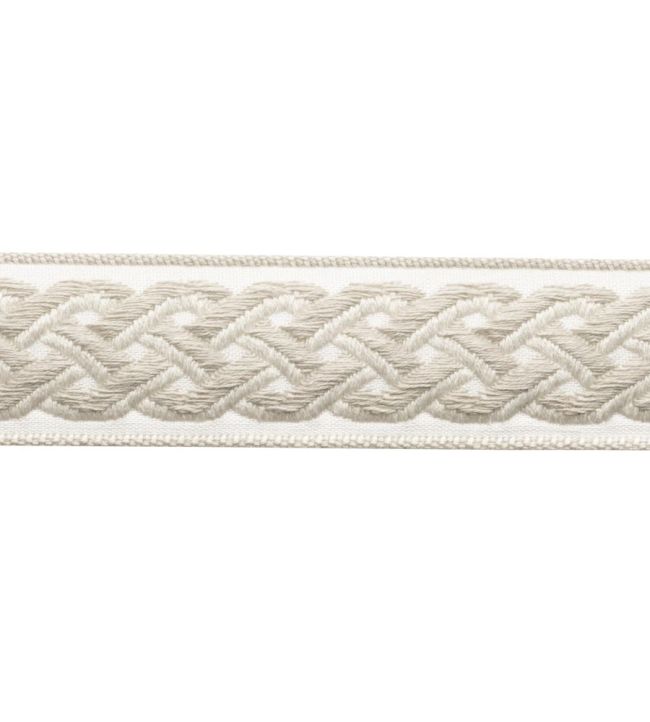 Dorset Braided Border Trimming by Samuel & Sons Oyster