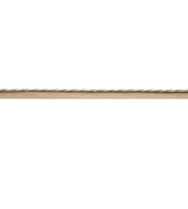 Dorset Cord With Tape Trimming by Samuel & Sons Aquamarine