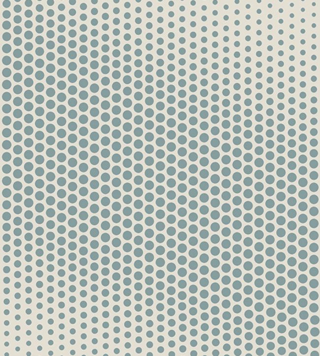 Dot Wallpaper by Farrow & Ball Au Lait / Sardine