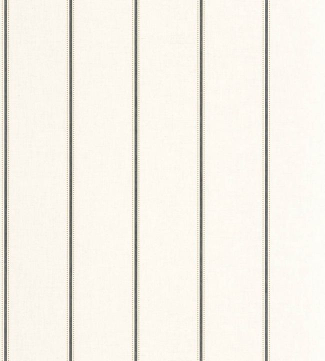 Dot Line Wallpaper by Caselio Taupe noir