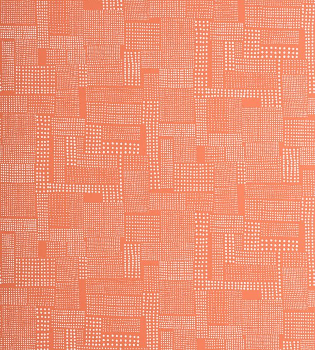 Dots Wallpaper by MissPrint Tropical Peach