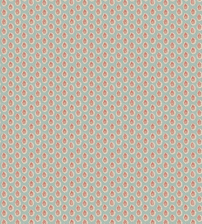 Dotty Wallpaper by GP & J Baker Aqua