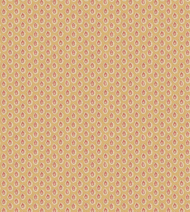 Dotty Wallpaper by GP & J Baker Ochre