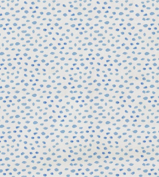 Dotty Fabric by Wemyss Bluebell