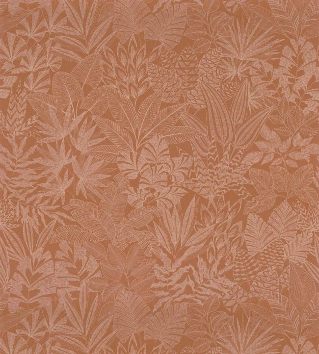 Doum Wallpaper by Casamance Terre De Sienne
