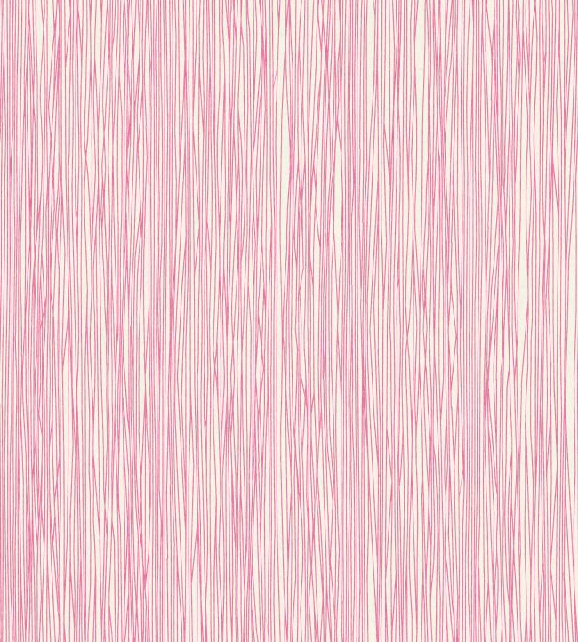 Downey Wallpaper by Christopher Farr Cloth Fuchsia