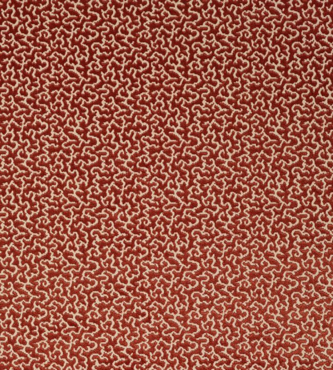 Drago Fabric by Manuel Canovas Brique