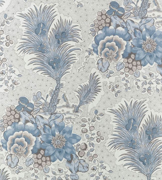 Drexel Hill Wallpaper by Anna French Spa Blue