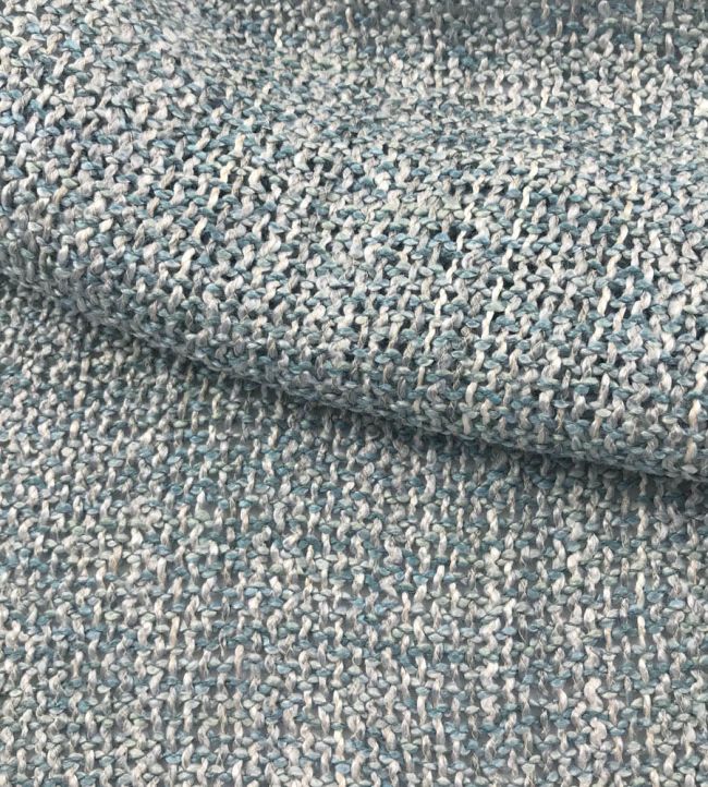 Driftnet Fabric by Ian Sanderson Aqua