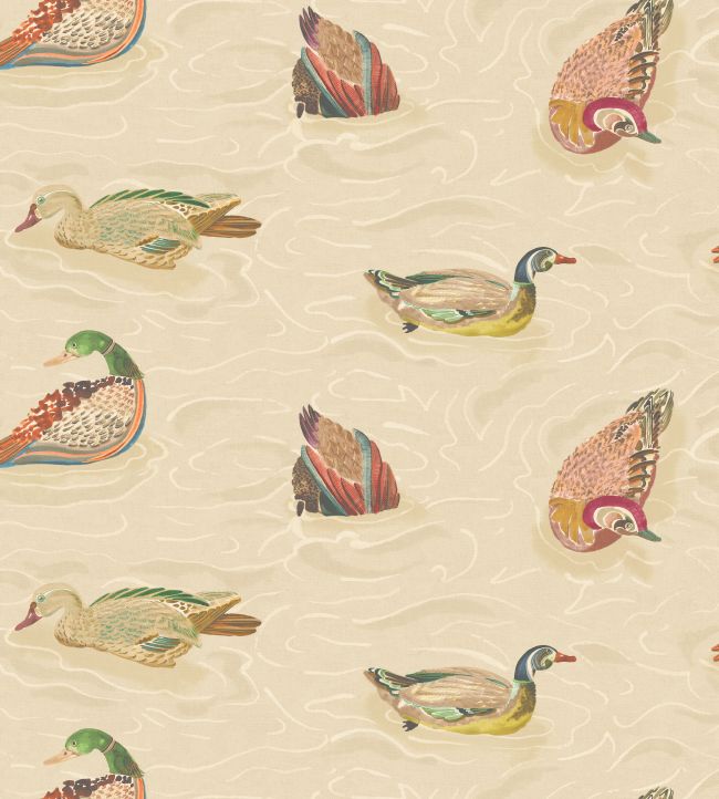 Duck Pond Wallpaper by Mulberry Home Jewel