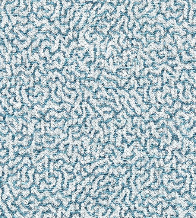 Duckweed Weave Fabric by Scion Coast Blue