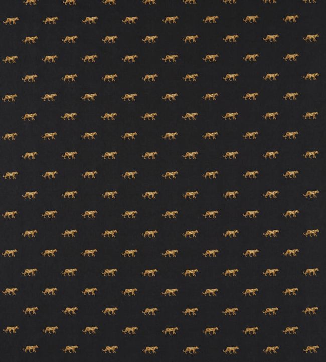 Duma Fabric by Clarke & Clarke Noir