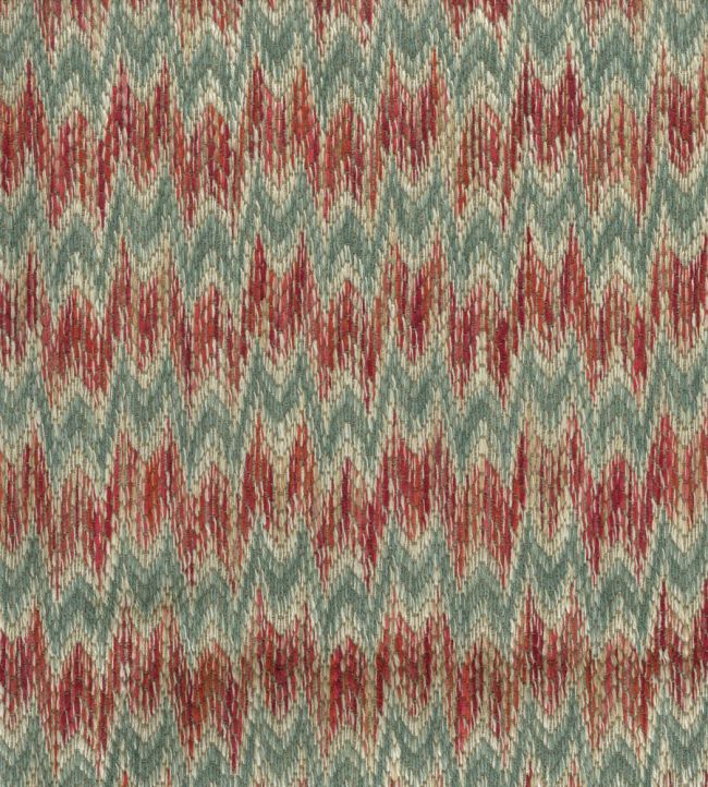 Dumas Fabric by Nina Campbell Blue/Red