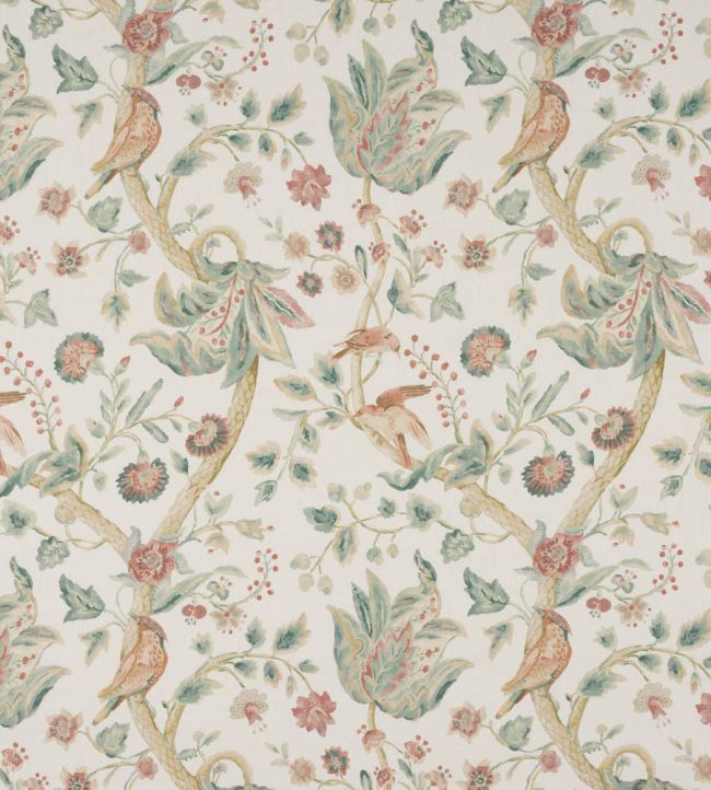 Durlston Fabric by Colefax and Fowler Aqua
