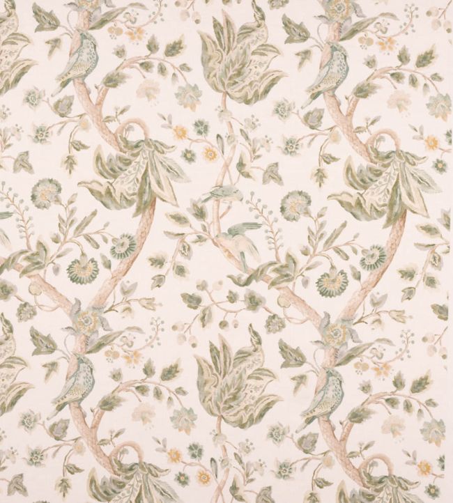 Durlston Fabric by Colefax and Fowler Forest Green