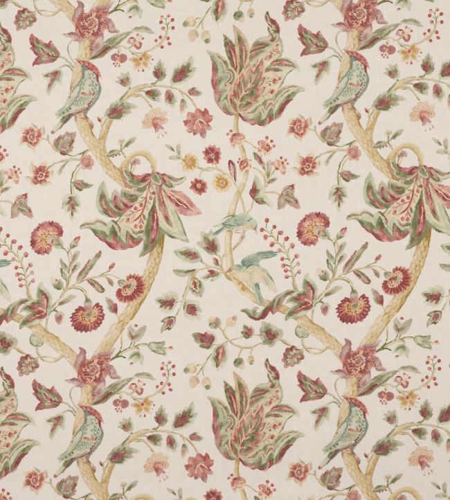 Durlston Fabric by Colefax and Fowler Red/Green