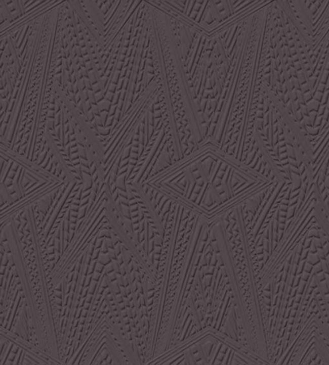 Dwarf Rhino Wallpaper by Moooi Charcoal