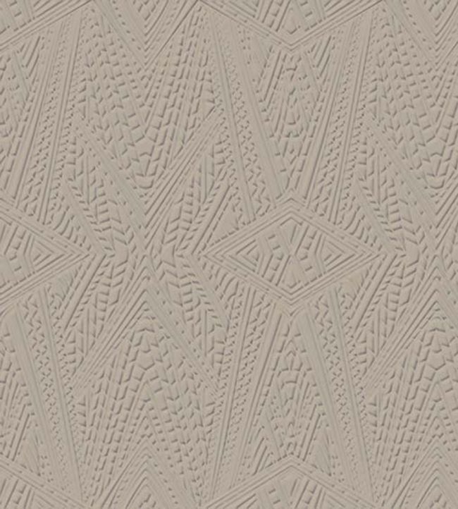 Dwarf Rhino Wallpaper by Moooi Sand Beige