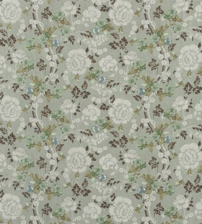 Eagle House Demask Fabric by Designers Guild Seagrass