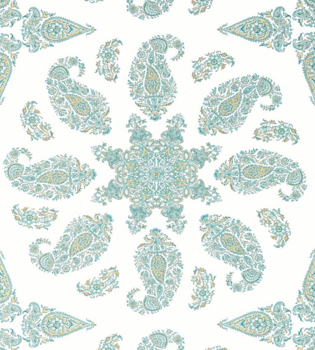 East India Wallpaper by Thibaut Seaglass