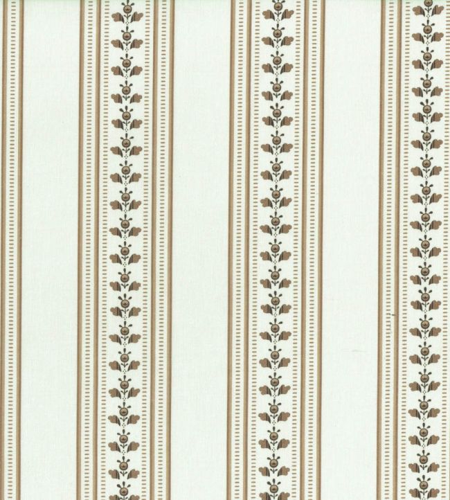 Eastern Stripe Fabric by Titley and Marr Nutmeg