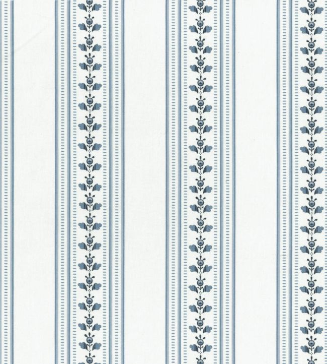 Eastern Stripe Fabric by Titley and Marr Ocean
