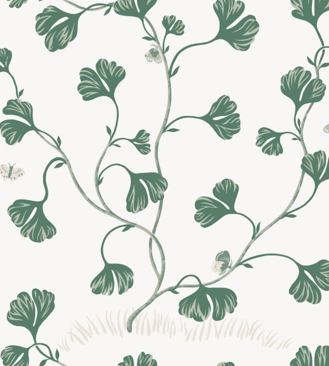 Ebba Wallpaper by Sandberg Green
