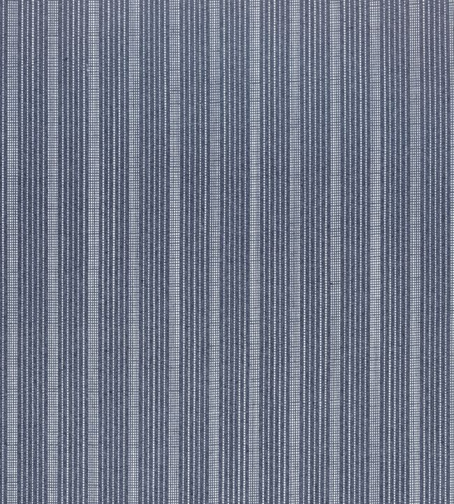 Ebro Stripe Fabric by Thibaut Marine