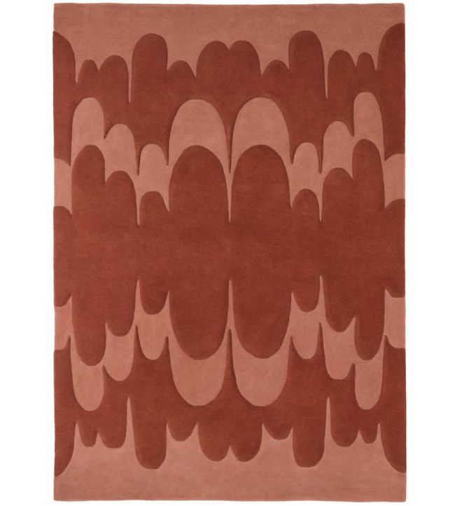 Nanimarquina Echo rug Terracotta 01EAMECHROJ03 Terracotta