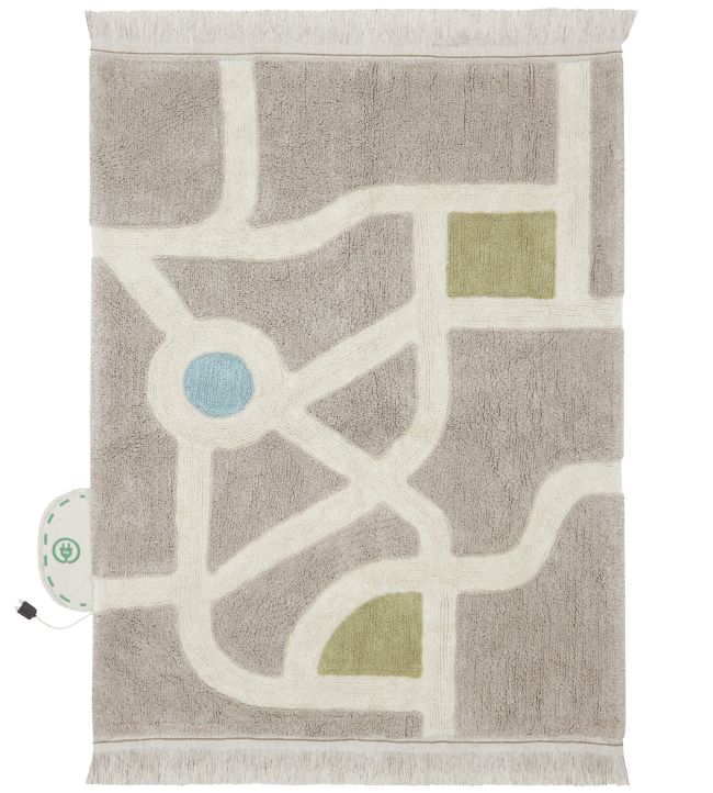 Lorena Canals Eco-City rug Light Grey C-ECOCITY Light Grey