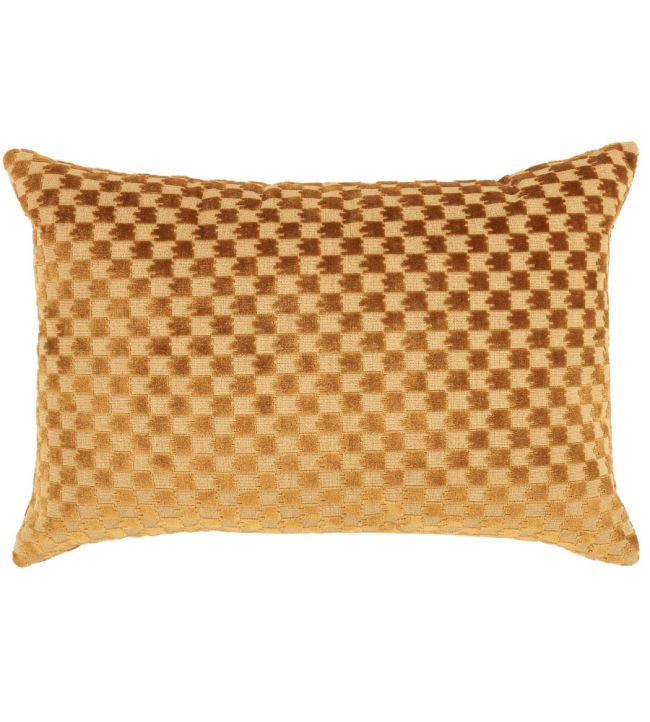 Eden Cushion 40 x 60cm by Kirkby Design Ochre