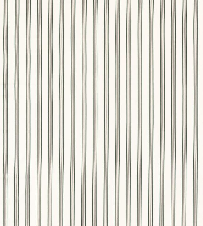 Edison Fabric by Clarke & Clarke Racing Green/Linen