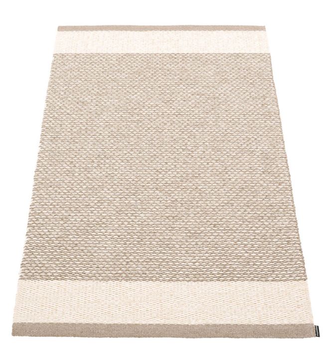 Pappelina Edit rug Mud/Vanilla/Linen Metallic ET6B712 Mud/Vanilla/Linen Metallic