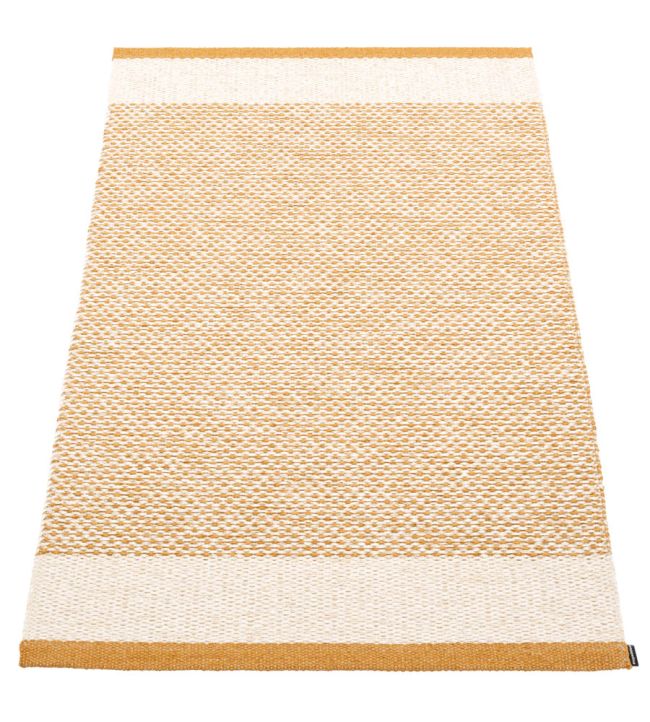 Pappelina Edit rug Ochre/Vanilla/Beige Metallic ET5B712 Ochre/Vanilla/Beige Metallic