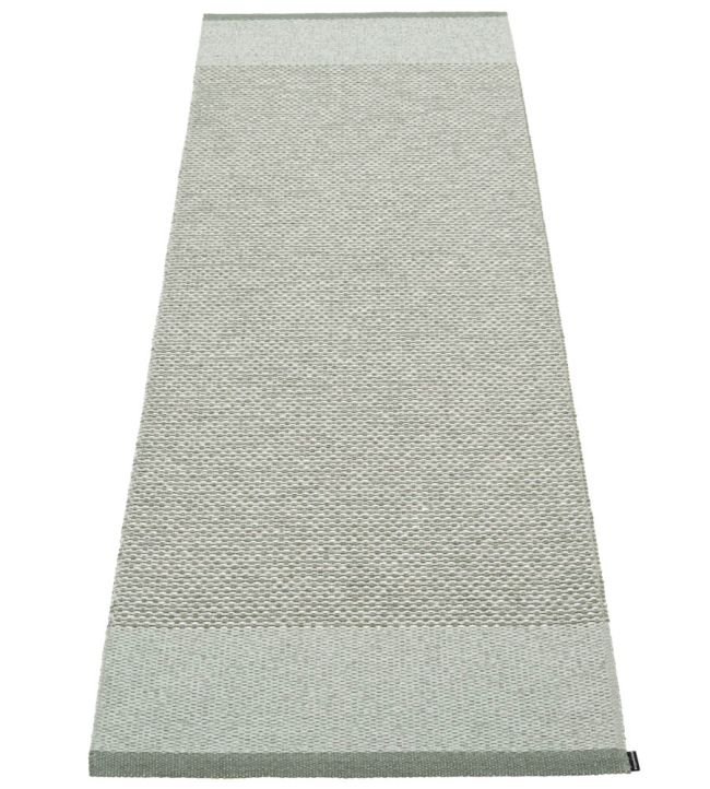 Pappelina Edit Runner rug Army/Sage/Stone Metallic ET1G720 Army/Sage/Stone Metallic