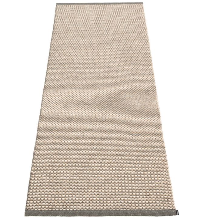 Pappelina Effi Runner rug Charcoal EF9A720 Charcoal
