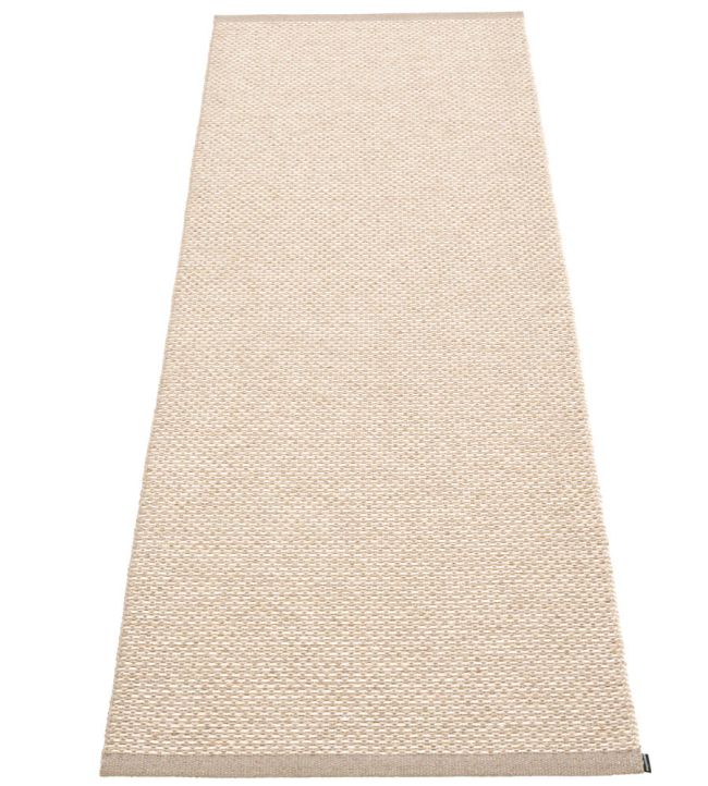 Pappelina Effi Runner rug Mud EF6B720 Mud
